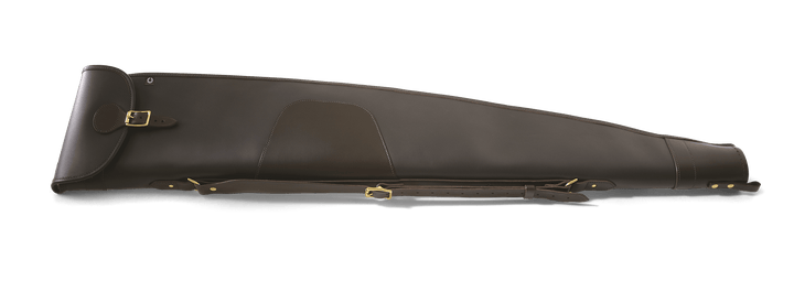 CROOTS Byland Rifle Slip zip/flap, læder, dark havana