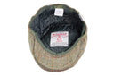 Oakmoor Harris Tweed sixpence hat, mosgrøn
