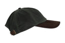 Stallington oilskin baseball cap, olivengrøn