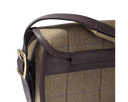CROOTS Helmsley Cartridge Bag, tweed, burgundy