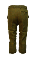 Breeks knæbukser (Længere udgave), derby tweed, mørk grøn