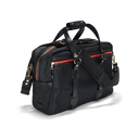 CROOTS Vintage Traveller Bag, kanvas, sort