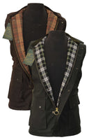 Walker & Hawkes oilskinsvest, mørk brun - Godsejeren.dk
 - 5