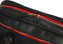 Vintage Leather Laptop Bag, læder, sort