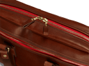 Vintage Leather Laptop Bag, læder, port